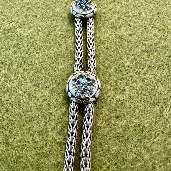 John Hardy SS bracelet with gemstones - Picture 3 of 8